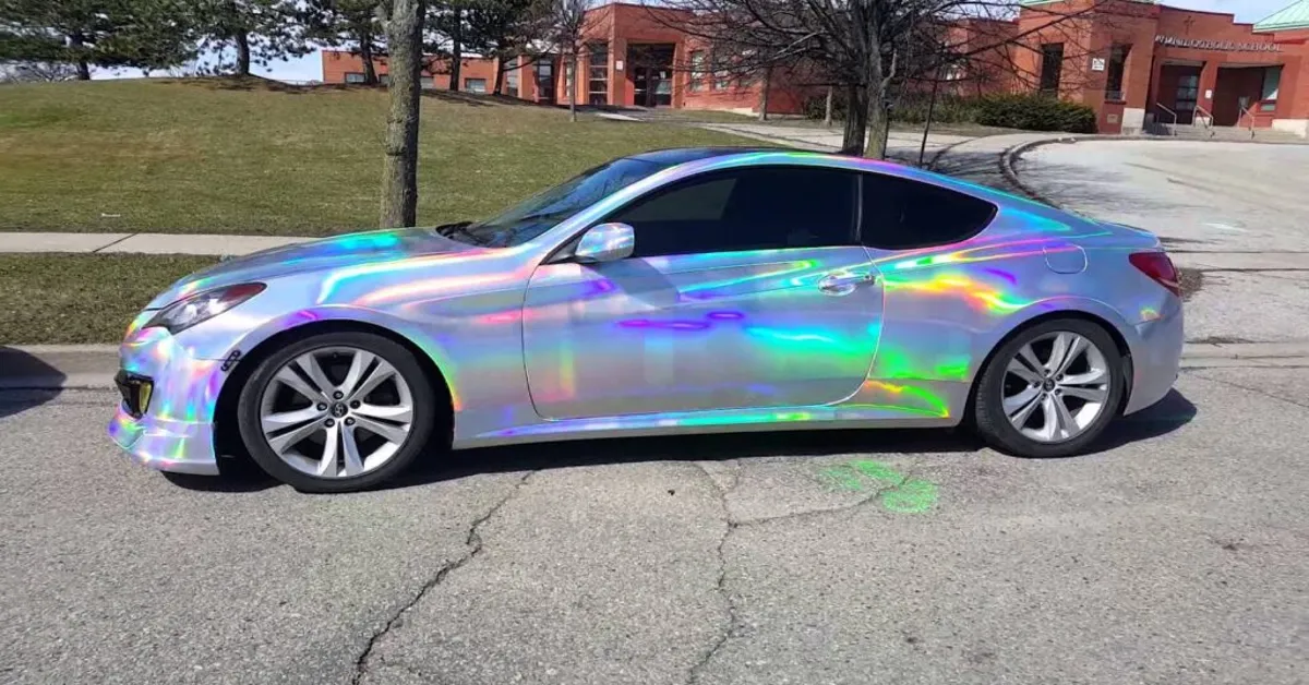 iridescent car wrap cost