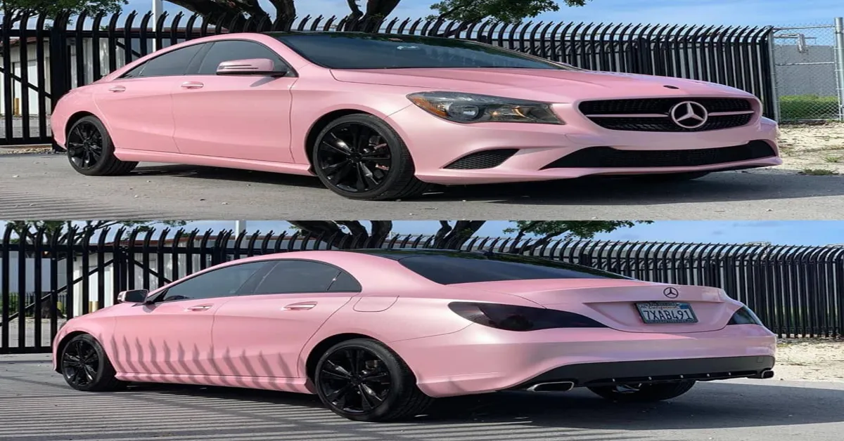 pink car wrap cost